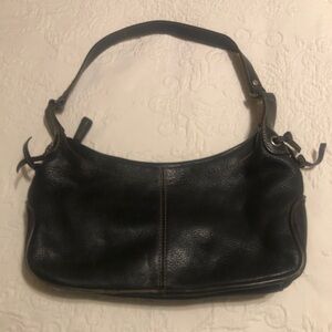 Vintage Fossil Leather Hobo Shoulder Bag